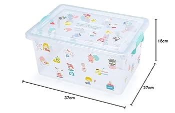 Amazon.co.jp: サンリオ(SANRIO) サンリオ フタ付き収納ケースL